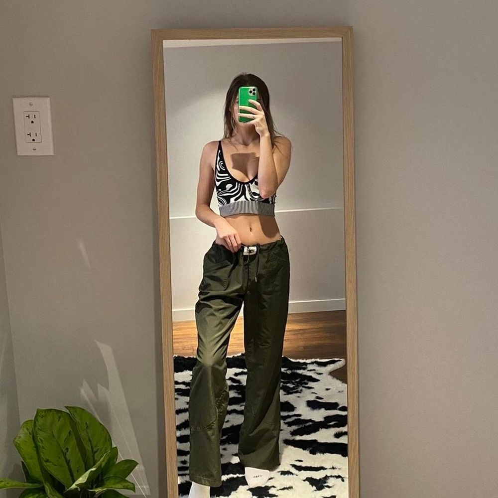 Vintage low rise champion track pants